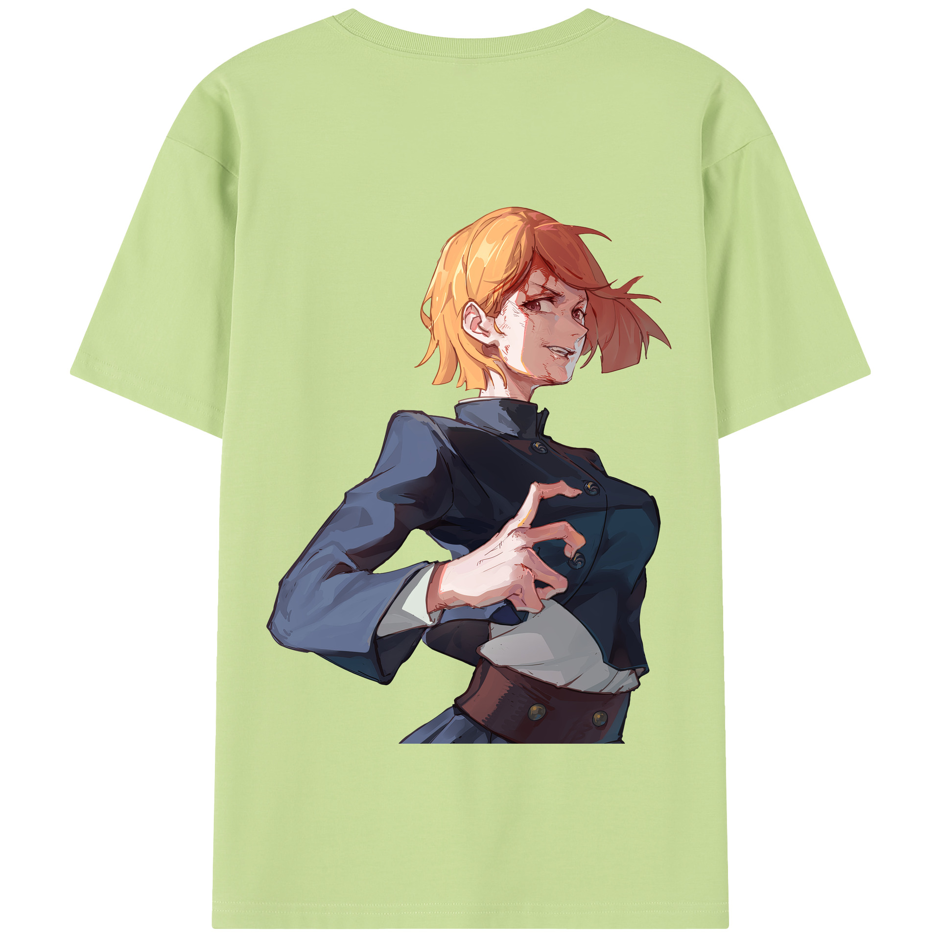 （画像用） 呪術廻戦 Jujutsu Kaisen 綿100％半袖Tシャツ（背面プリント）
